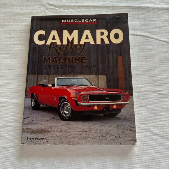 Muscle Car Camaro Softcover Book by Steve Statham - Picture 1 of 10